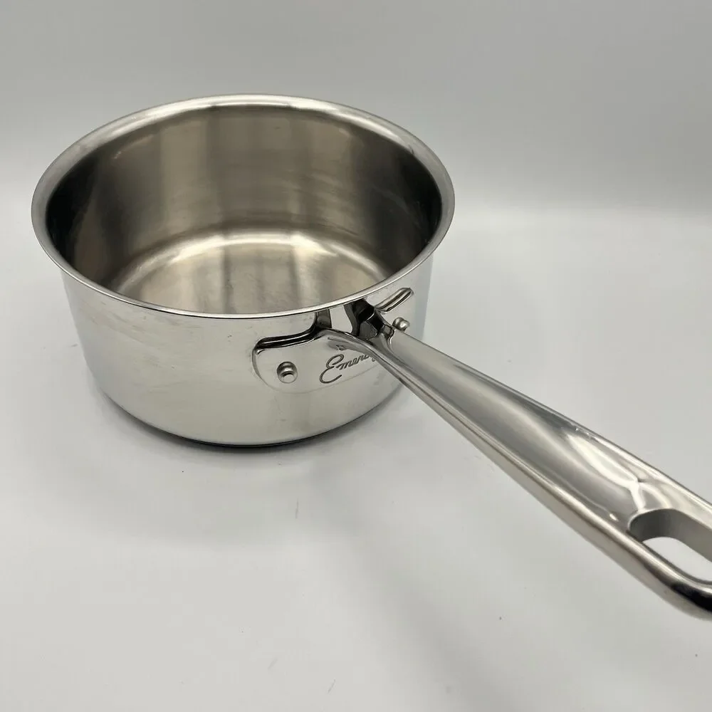 Emeril Lagasse 2 Qt Saucepan Copper Core Stainless Steel All Clad NO LID